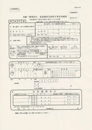 障害年金の更新手続き 障害状態確認届と次回診断書提出時期